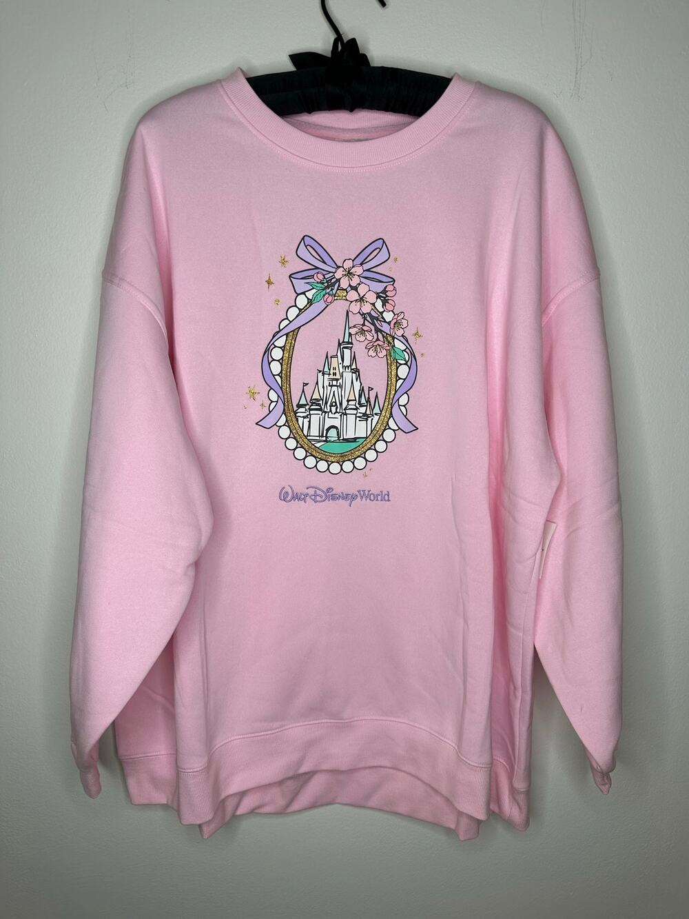 Disney Parks Cinderella Castle Bow Sweatshirt